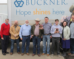 buckner shoes for orphan souls receives boot donation from m f western products