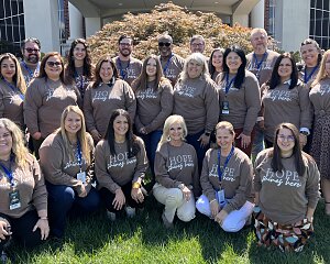 buckner staff together at cafo