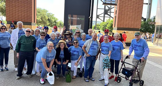 Faith and Family Day with the Texas Rangers